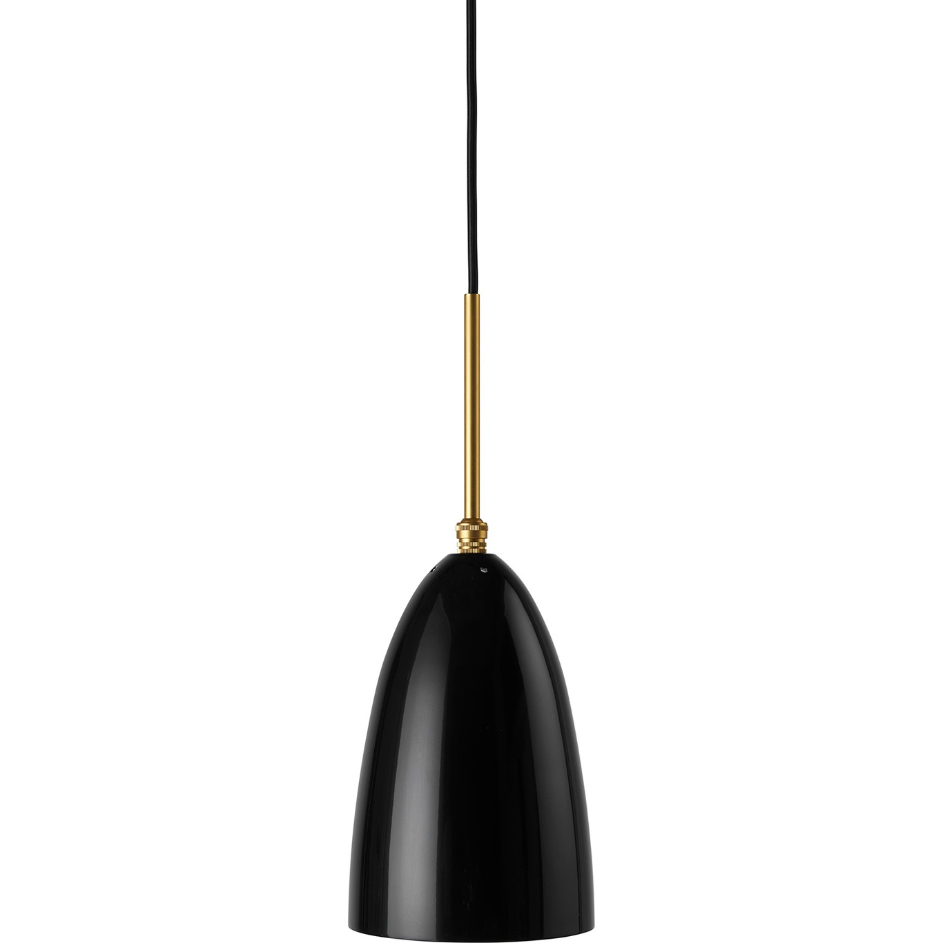 Gräshoppa Hanglamp, Glossy Black