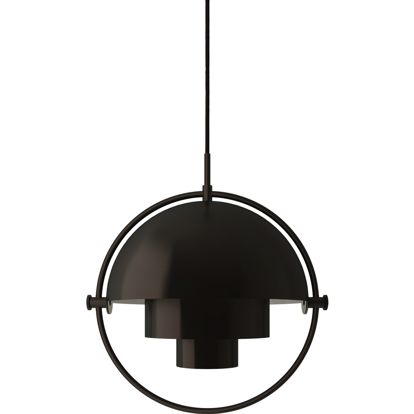 Multi-Lite Hanglamp Ø25,5 cm, Zwart Messing