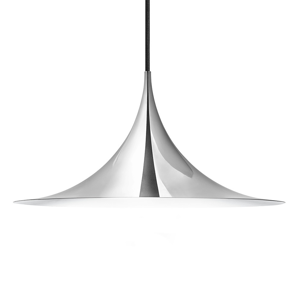 Semi Hanglamp Ø 47 cm, Chroom