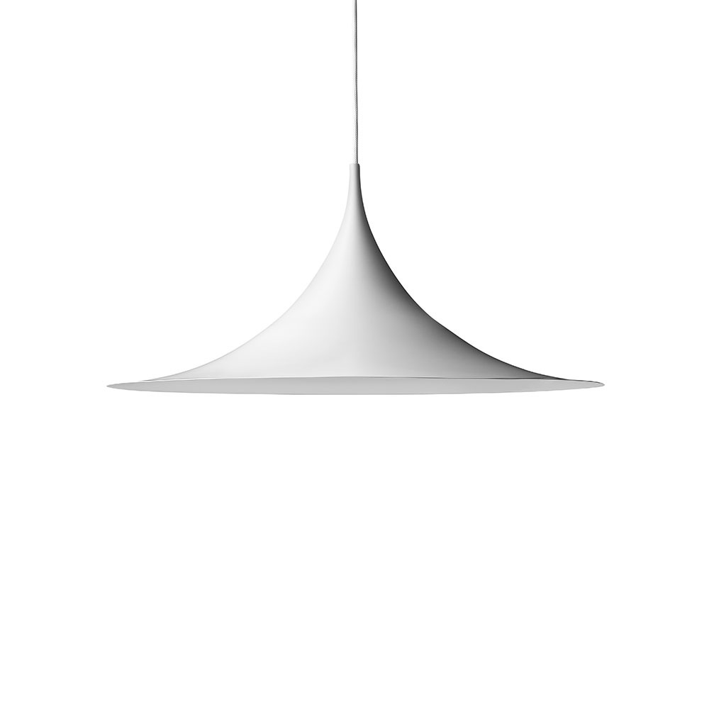 Semi Hanglamp Ø 60 cm, Mat Wit