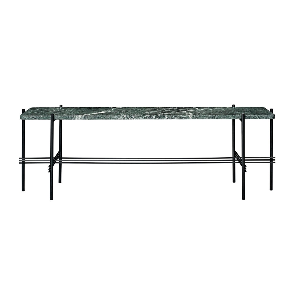 Ts Console 1 Rack, Black/Green Marble