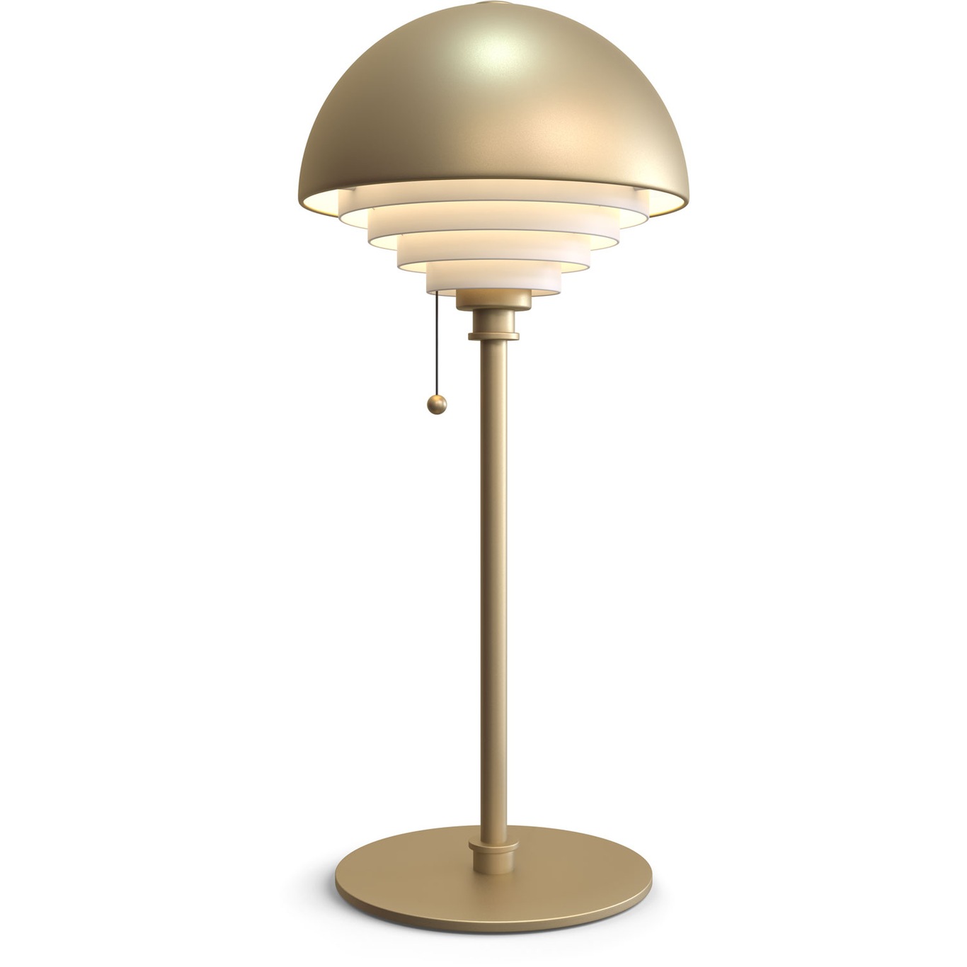 Motown Tafellamp 225 mm, Messing