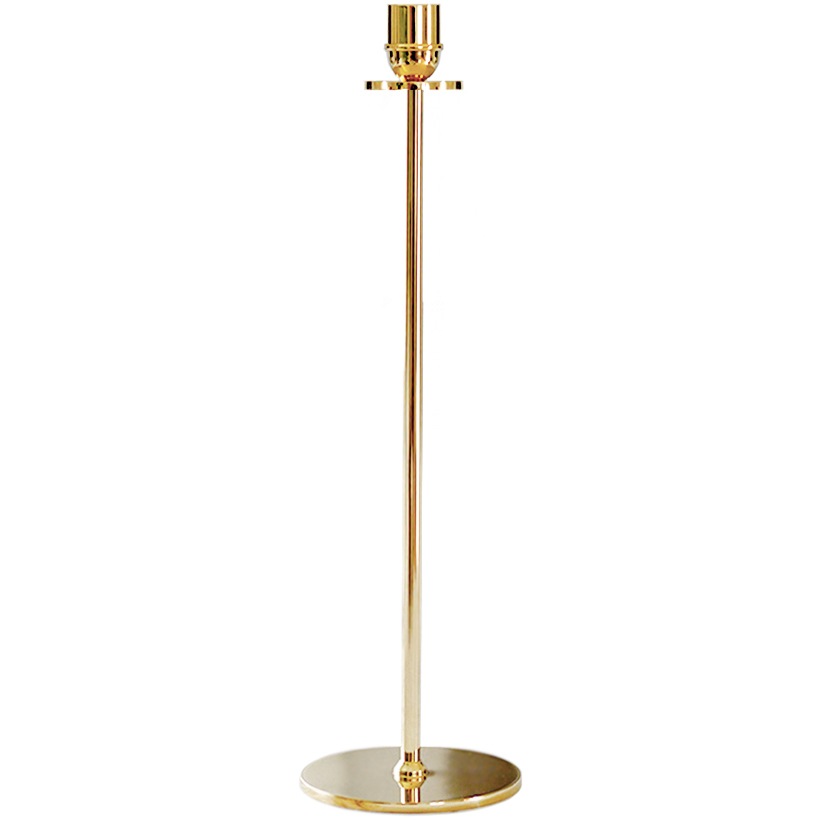 Luce Del Sole Candlestick Brass, 40 cm