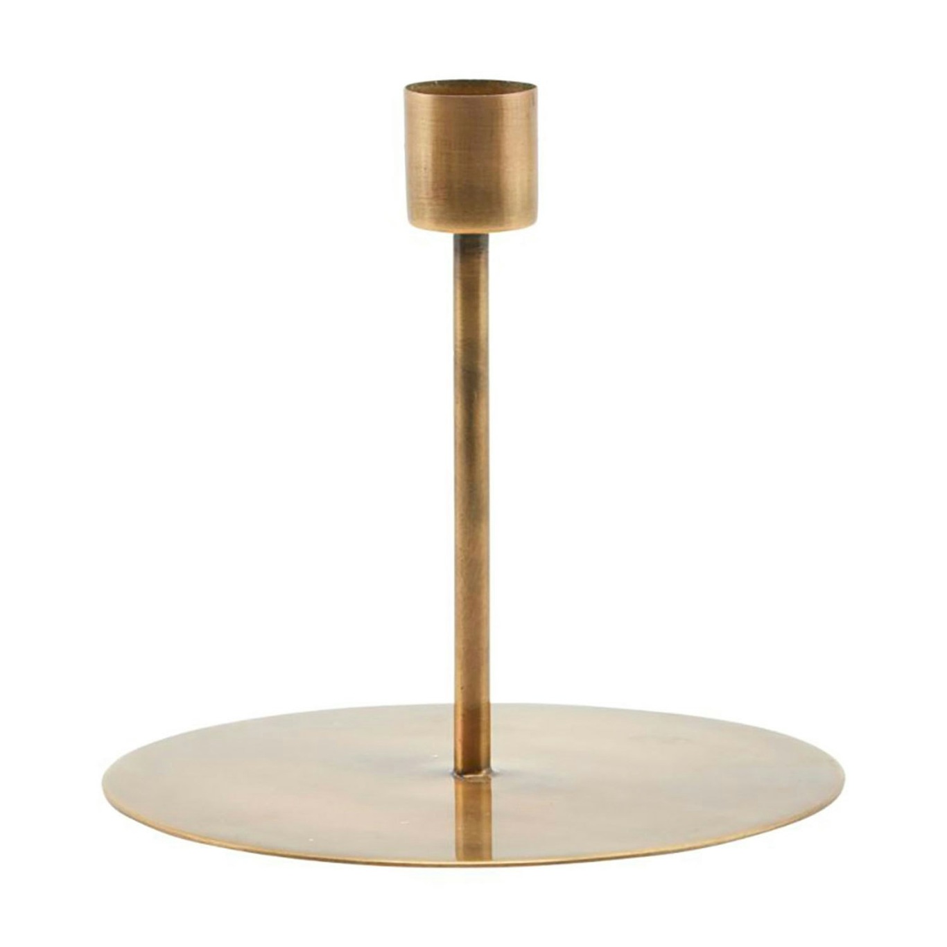Anit Candle Stand, Antique Brass