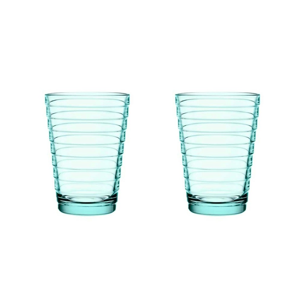 Aino Aalto Drinkglas 33 cl Pak van 2, Water Green