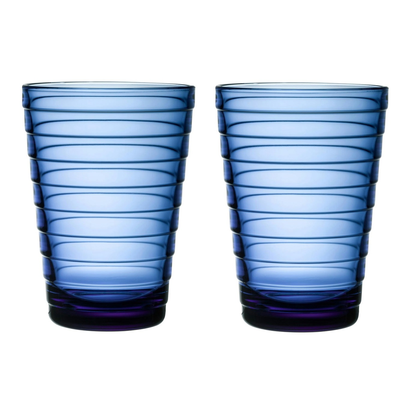 Aino Aalto Drinkglas 33 cl Pak van 2, Ultramarijnblauw