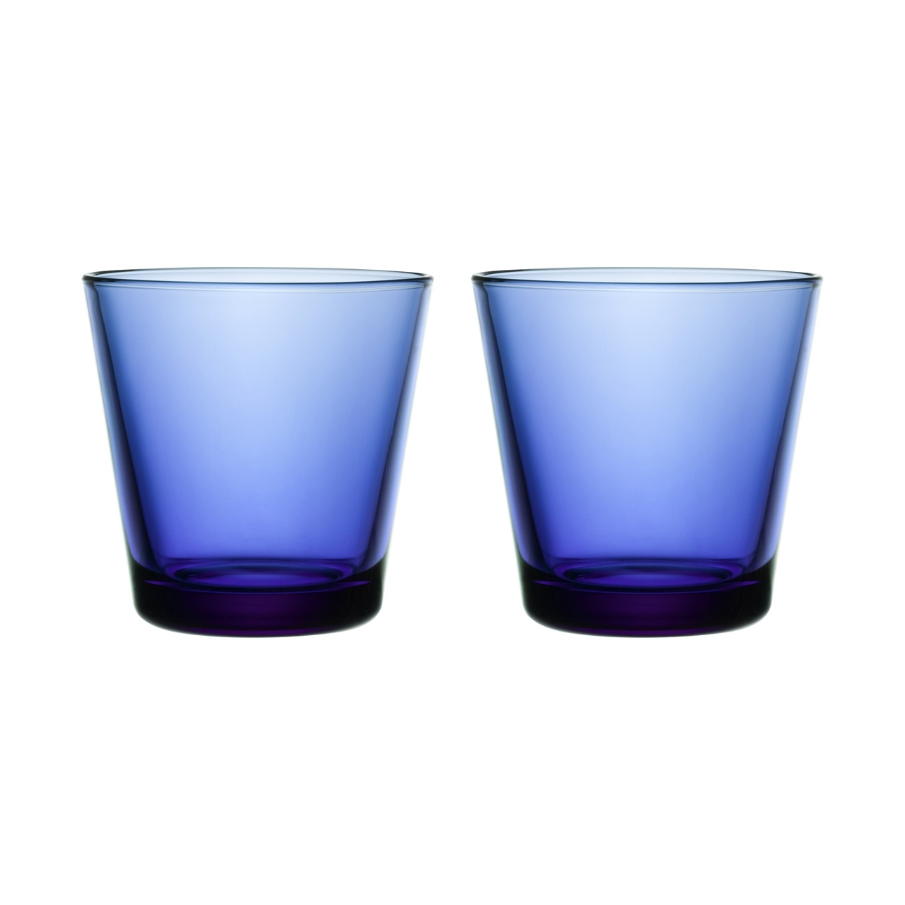 Kartio Drinkglas 21 cl Pak van 2, Ultramarijnblauw