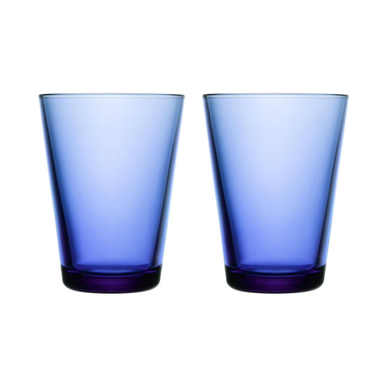 Kartio Drinkglas 40 cl Pak van 2, Ultramarijnblauw