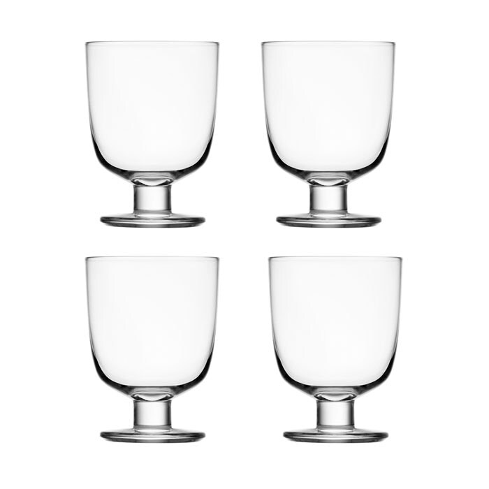 Prestatie Bestrooi Gloed Essence Waterglas 35 cl Set van 4, Doorzichtig - Iittala @ RoyalDesign
