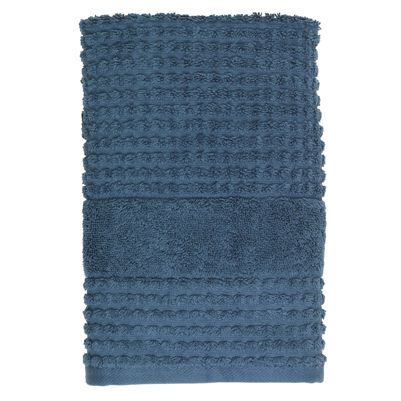 Check Handdoek 50x100 cm, Donkerblauw