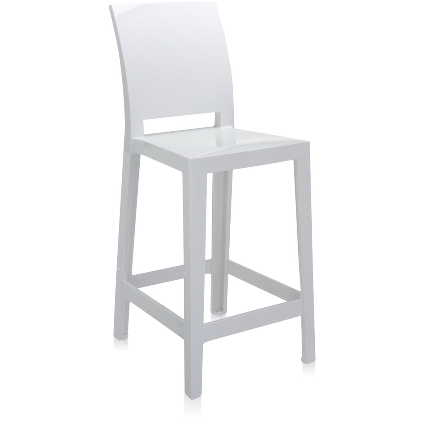 One More Please Stool, White