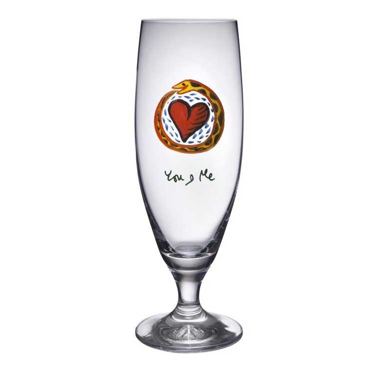 Friendship Beer Glass You and me