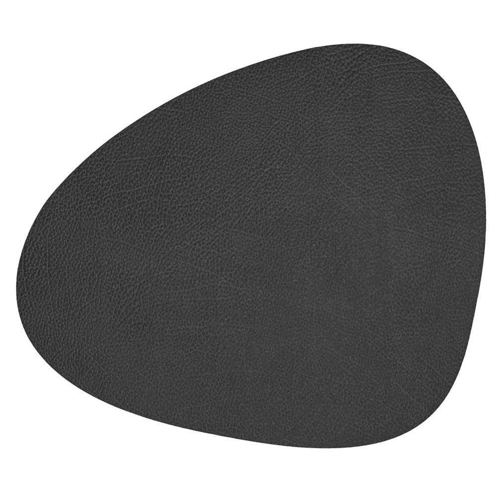 Curve S Table Mat Hippo, 24x28 cm, Anthracite