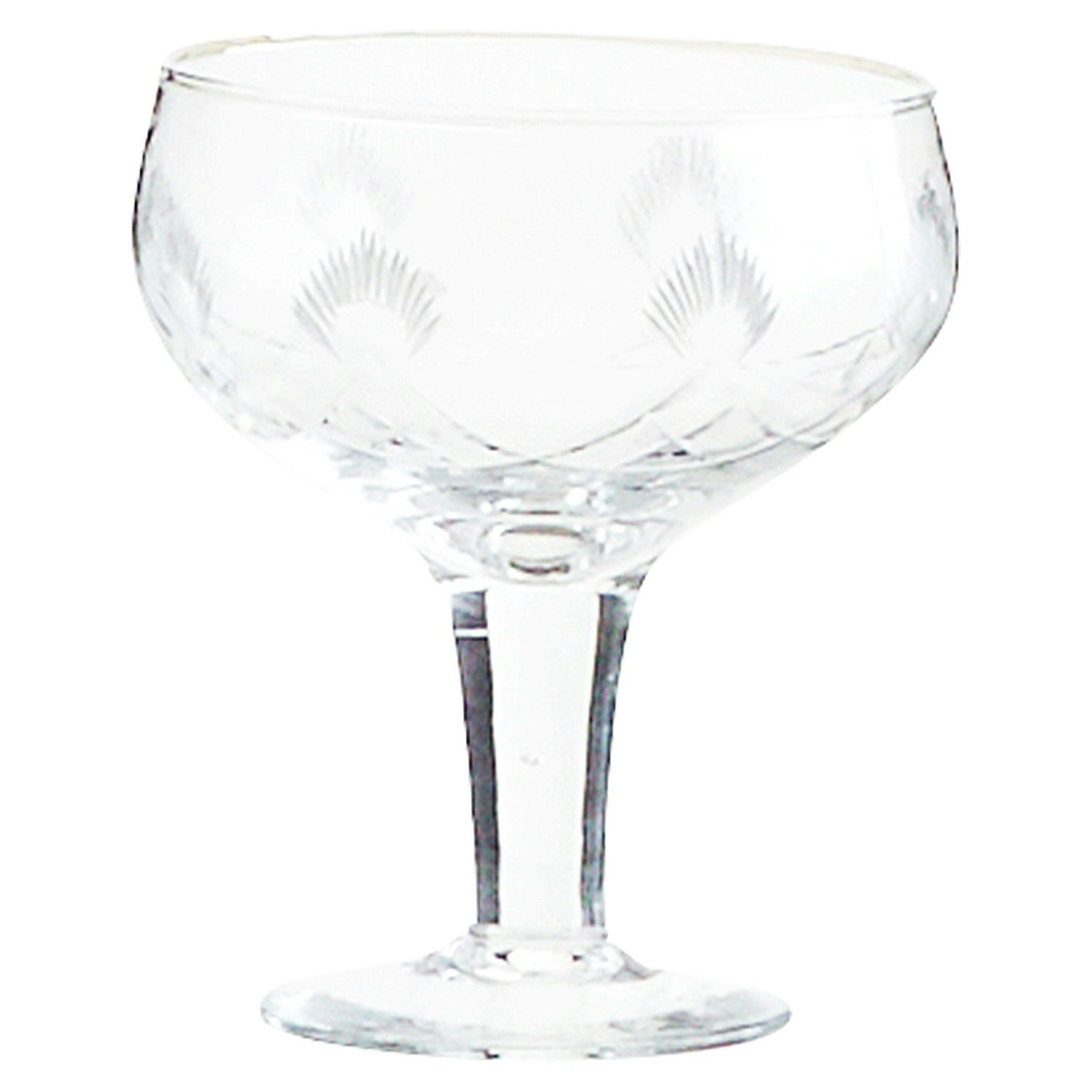 Cocktailglas met Blad, 10 cl