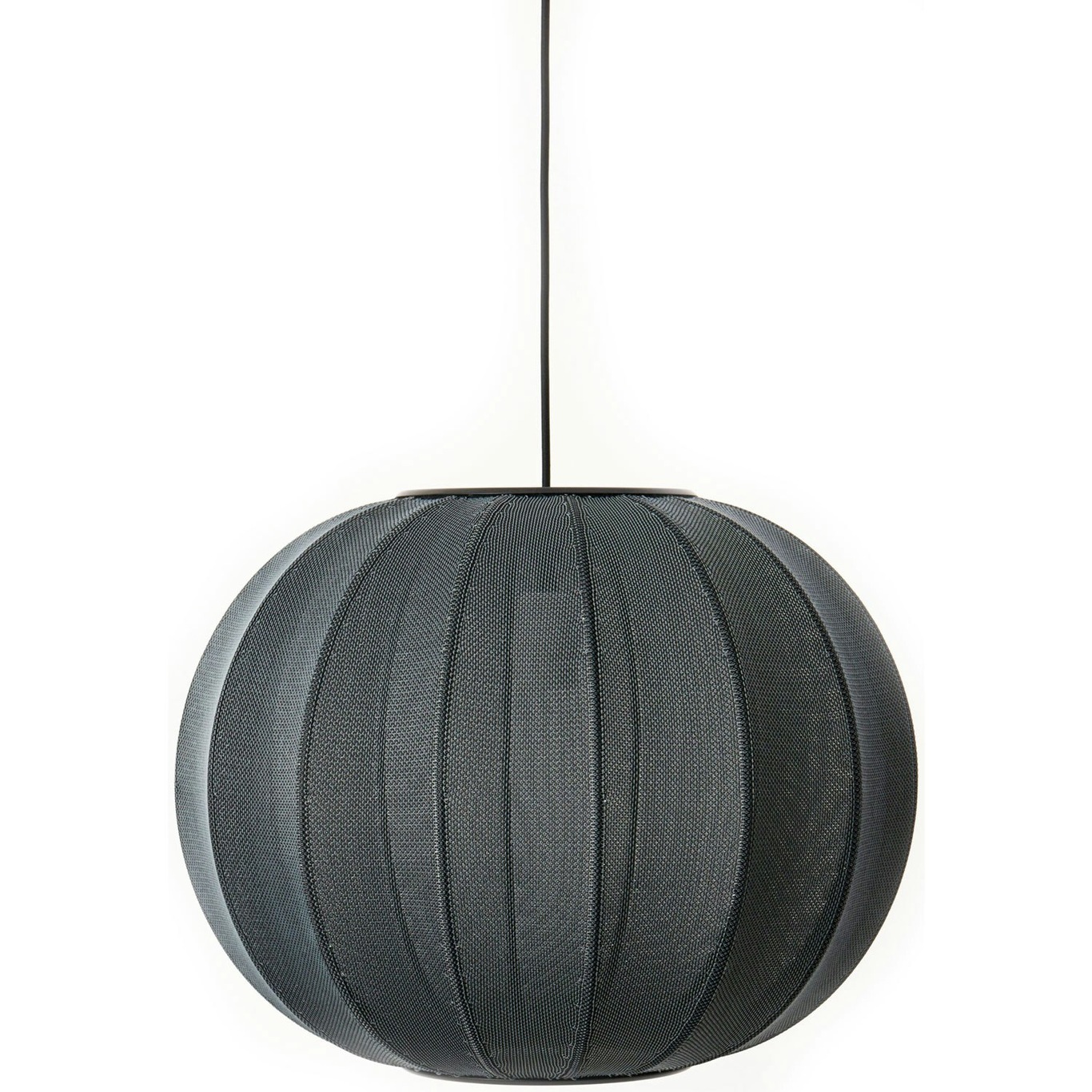 Knit-Wit Hanglamp Rond 60 cm, Zwart