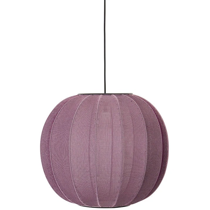 Knit-Wit Hanglamp Rond 45 cm, Wijnrood