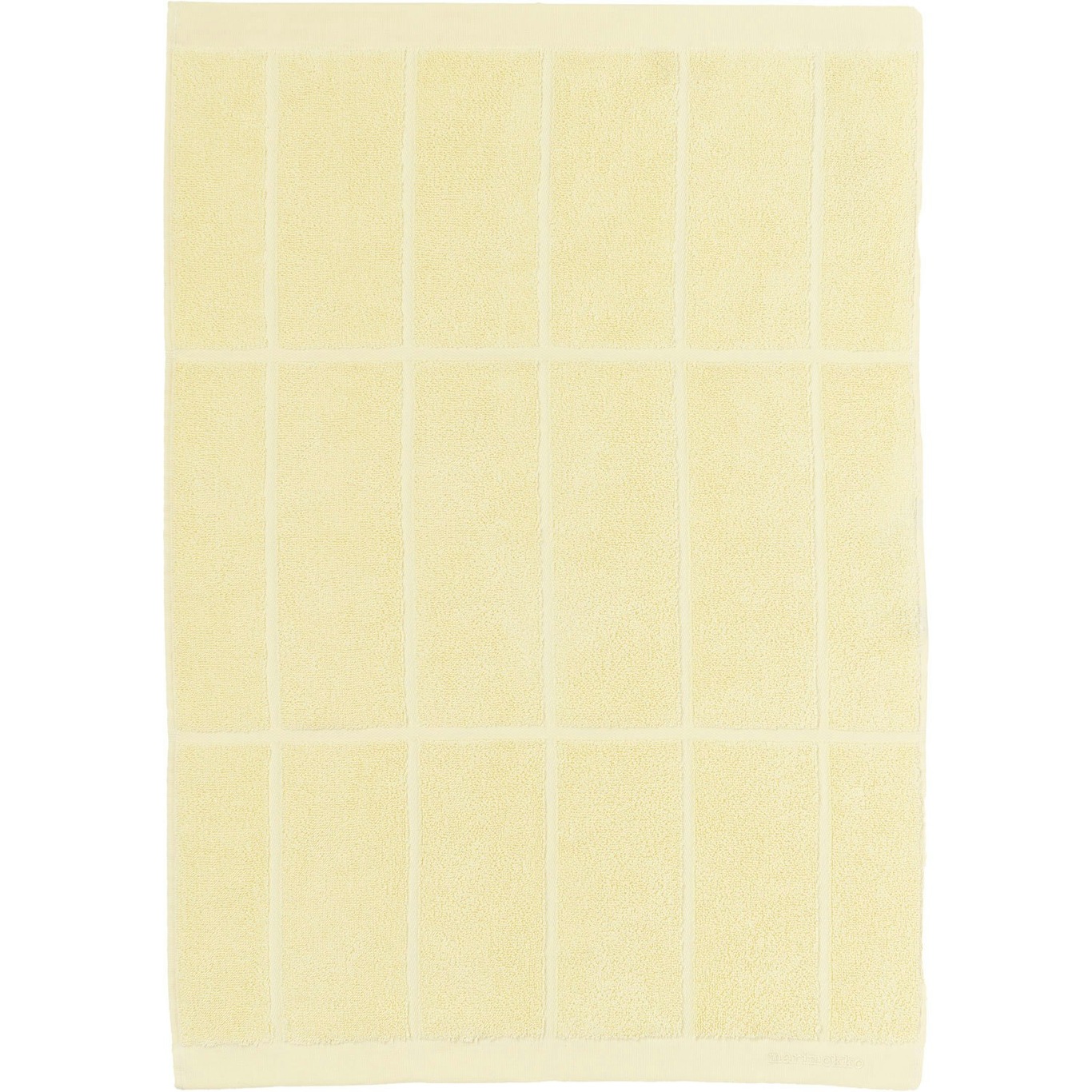 Tiiliskivi Handdoek 50x70 cm, Butter Yellow