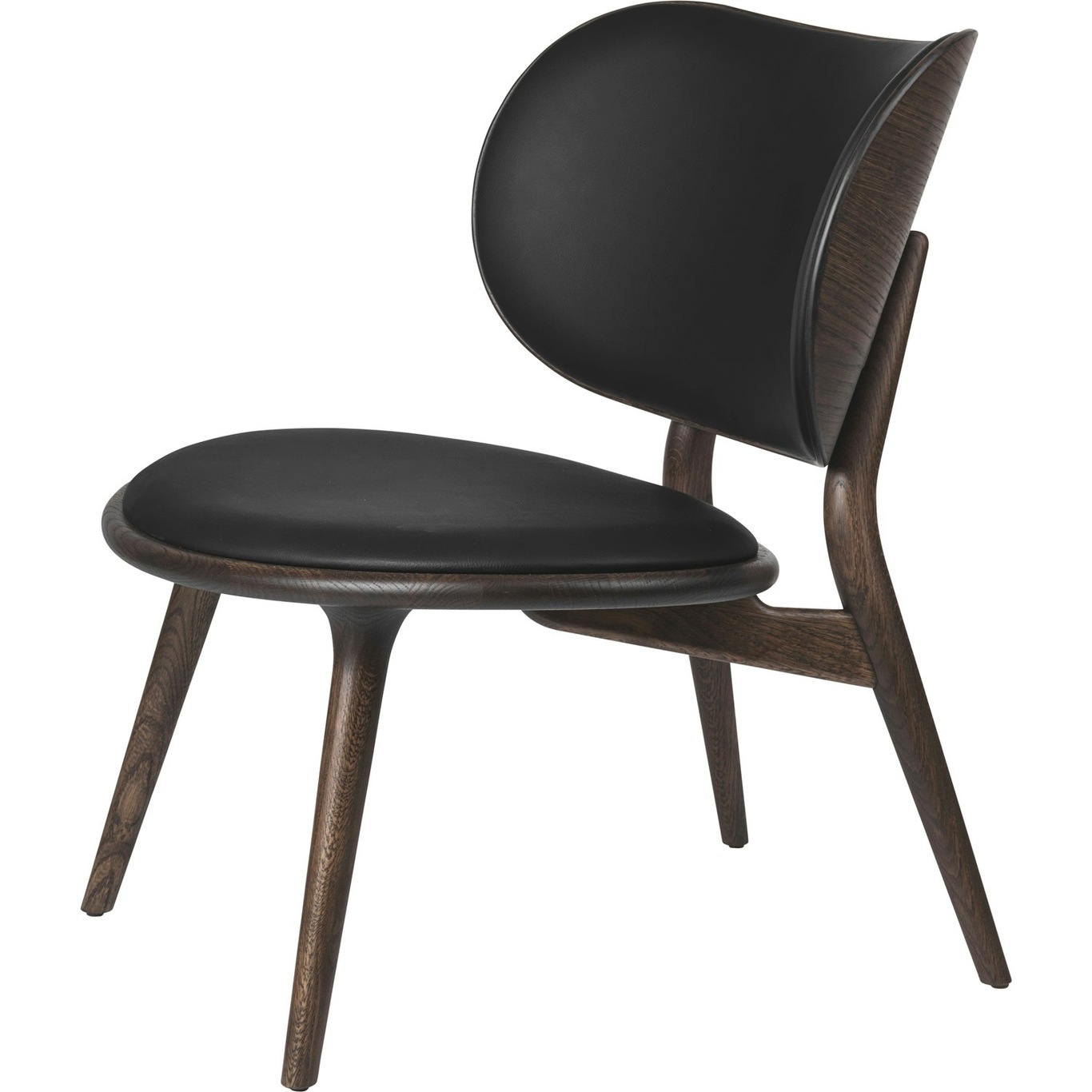 The Lounge Chair Loungestoel, Sirka Grijs Gebeitst Eiken