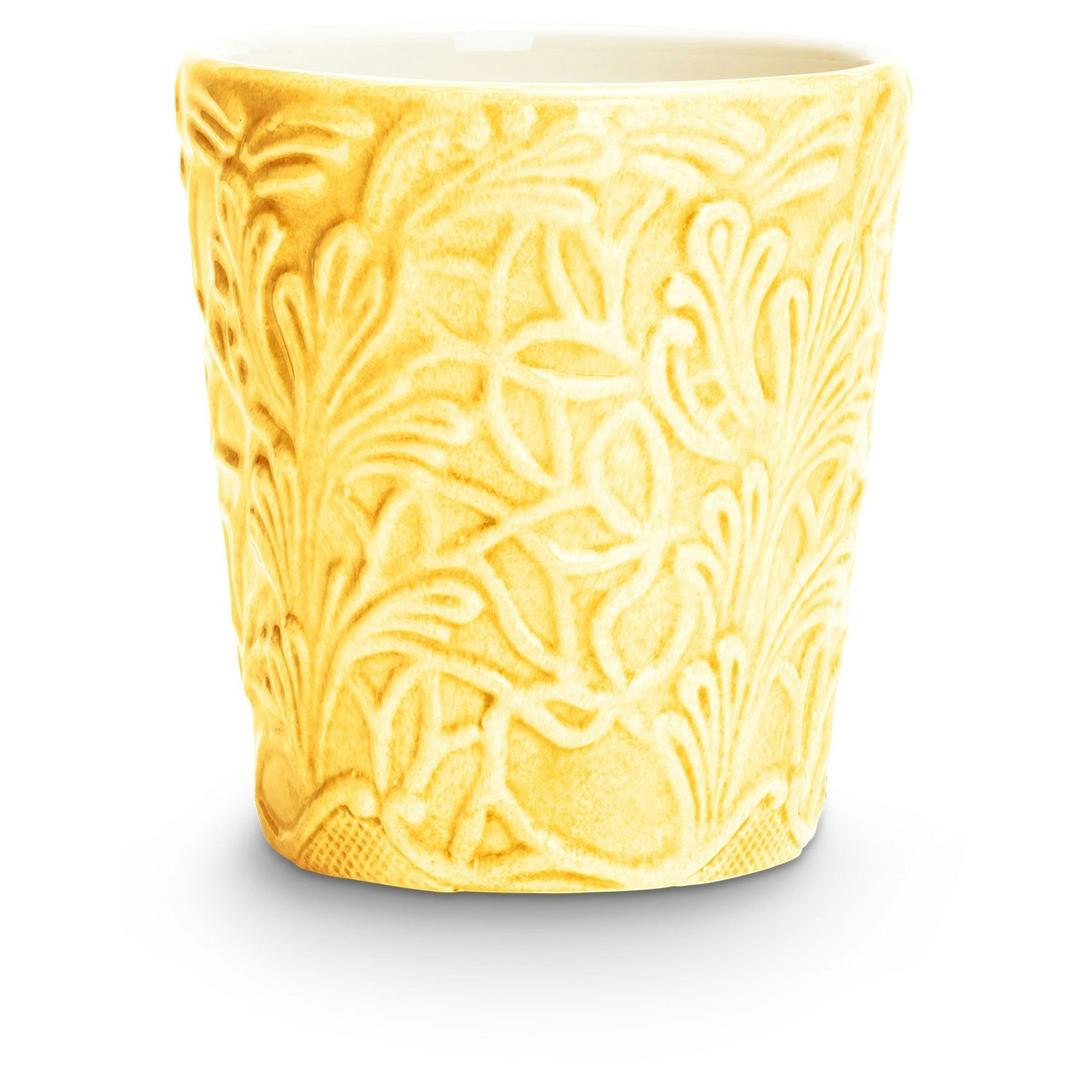 Lace Mug 30 cl, Yellow