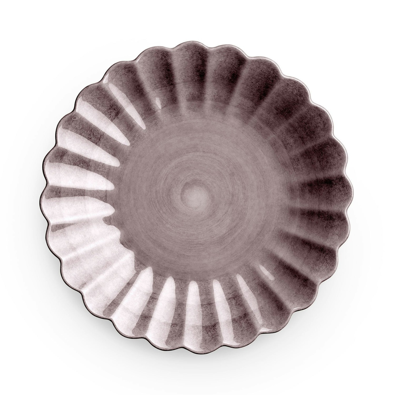Oyster Bord, Paars 20 cm