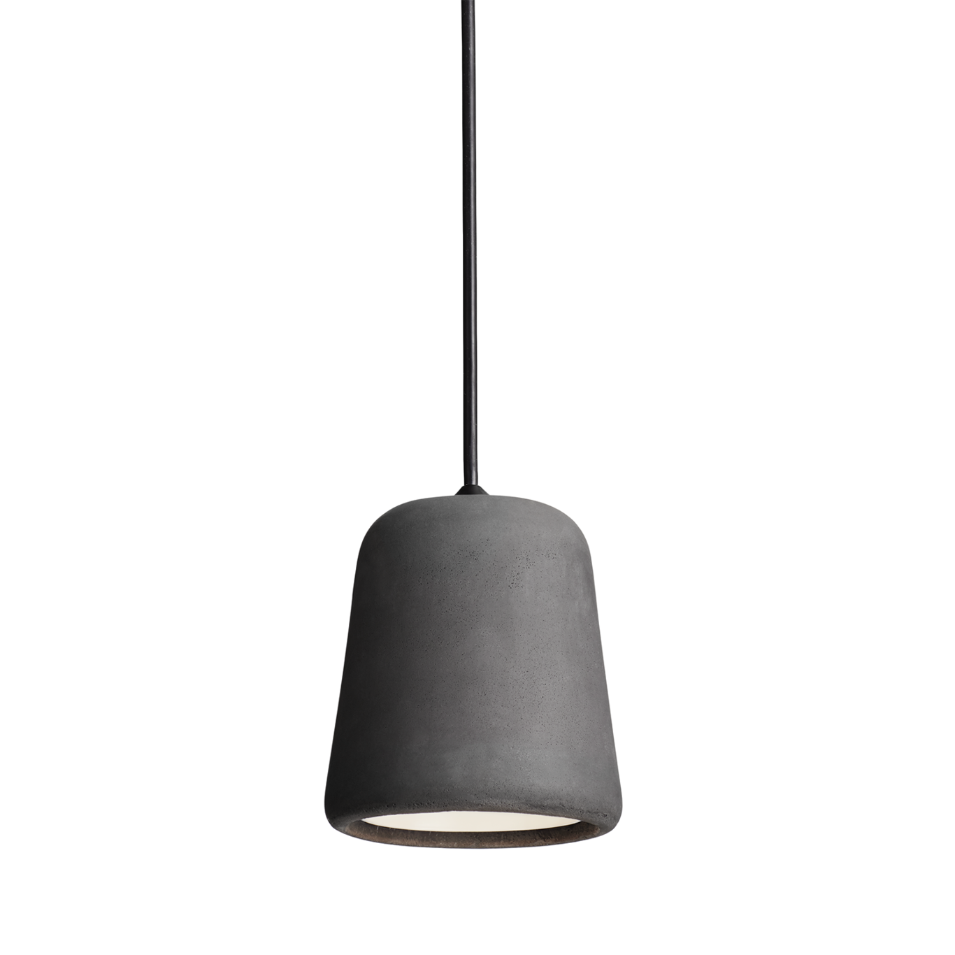 Material Hanglamp, Zwart / Donkergrijs Beton