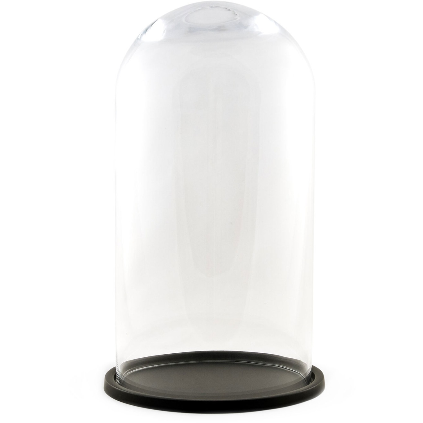 Embellish Koepel H21 cm, Zwart Metaal / Glas
