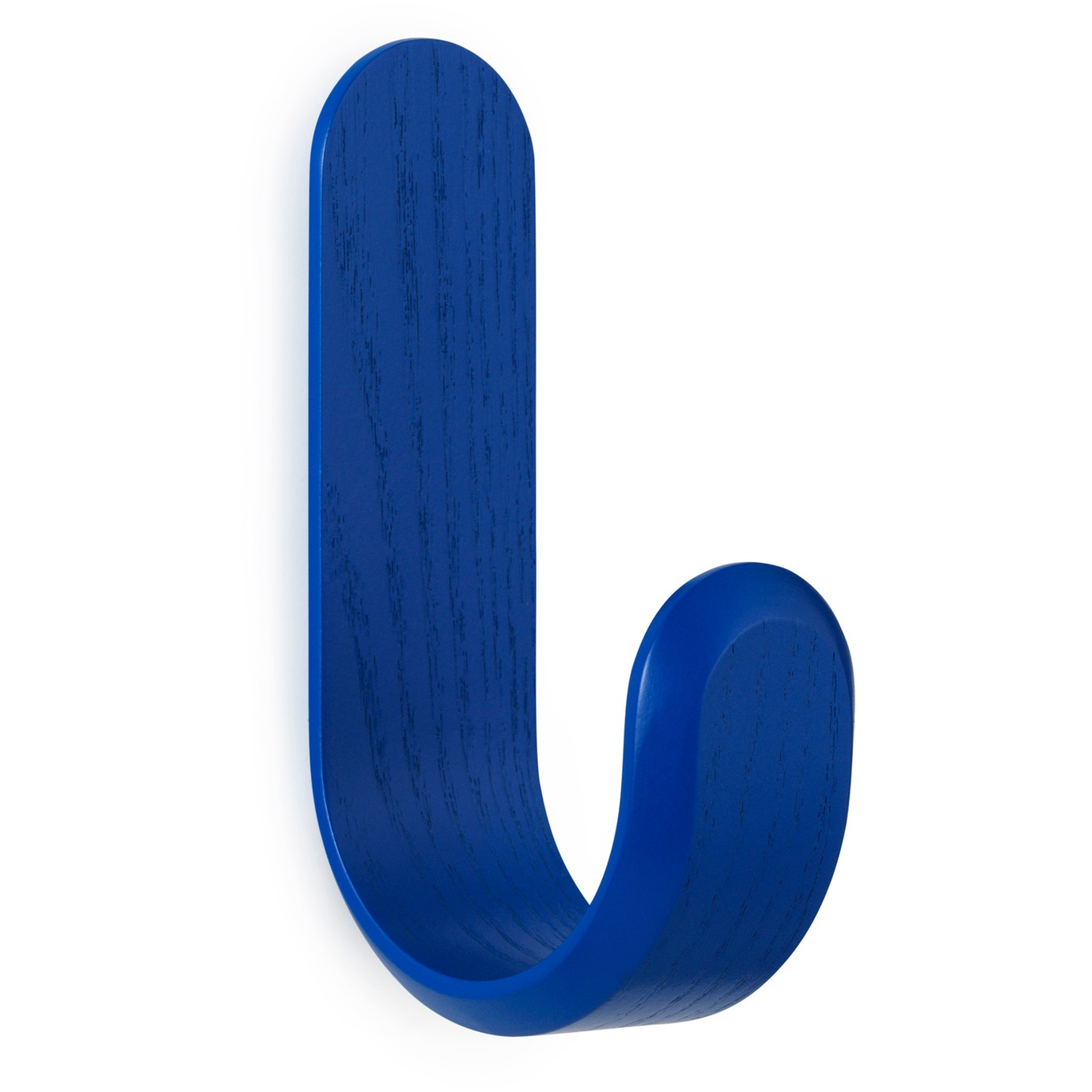 Curve Haak 17,7x5,3 cm, Blauw