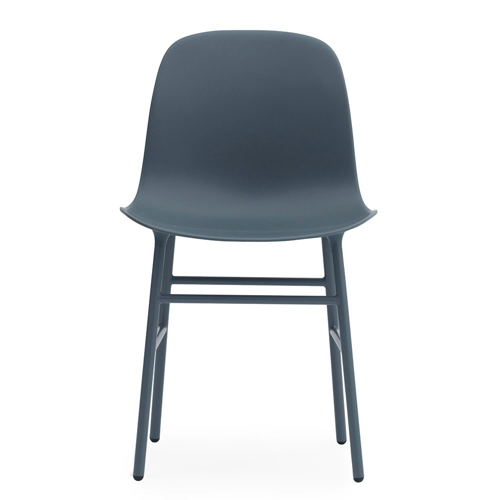 Form Chair Steel Frame, Blue