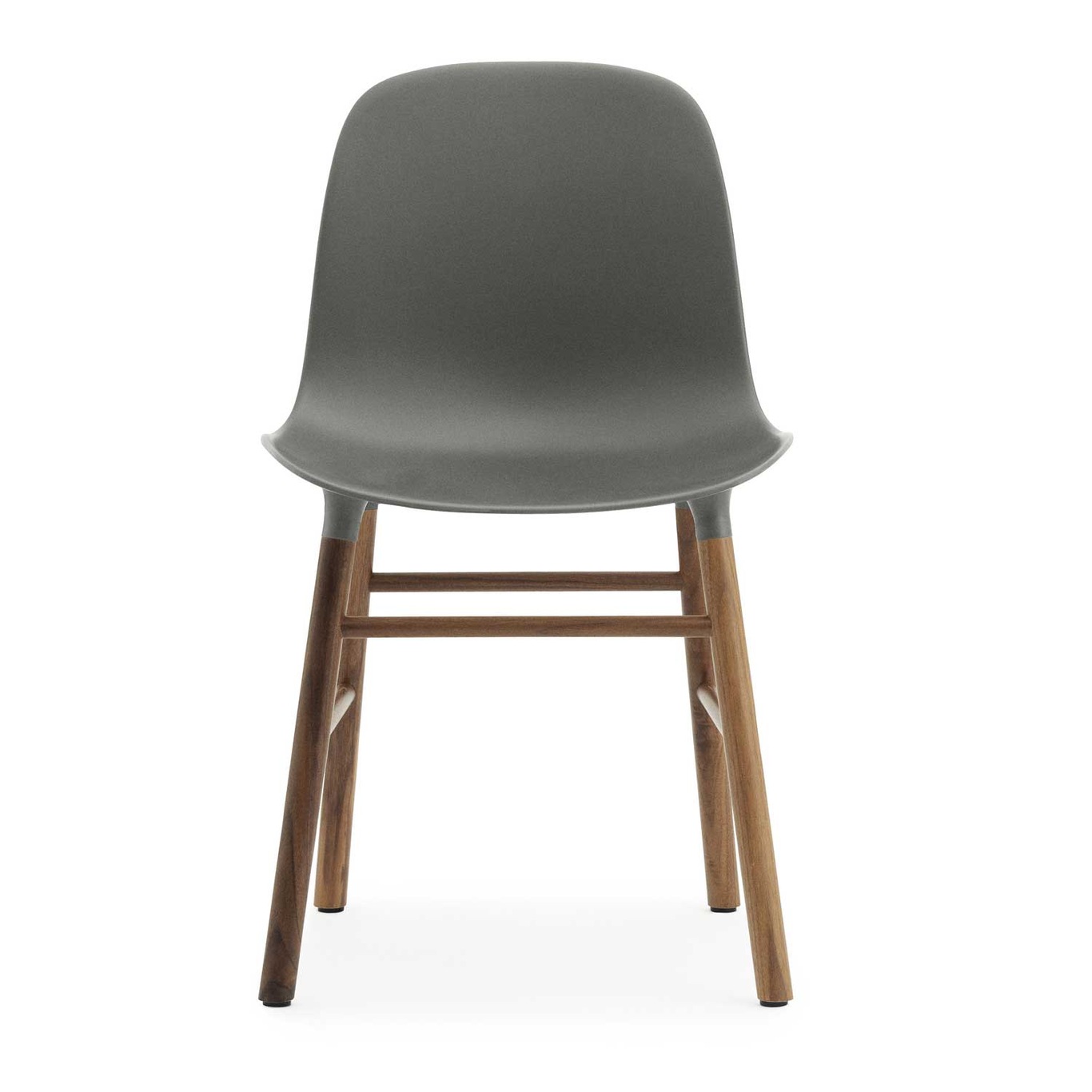 Form Chair Walnut Frame, Grey
