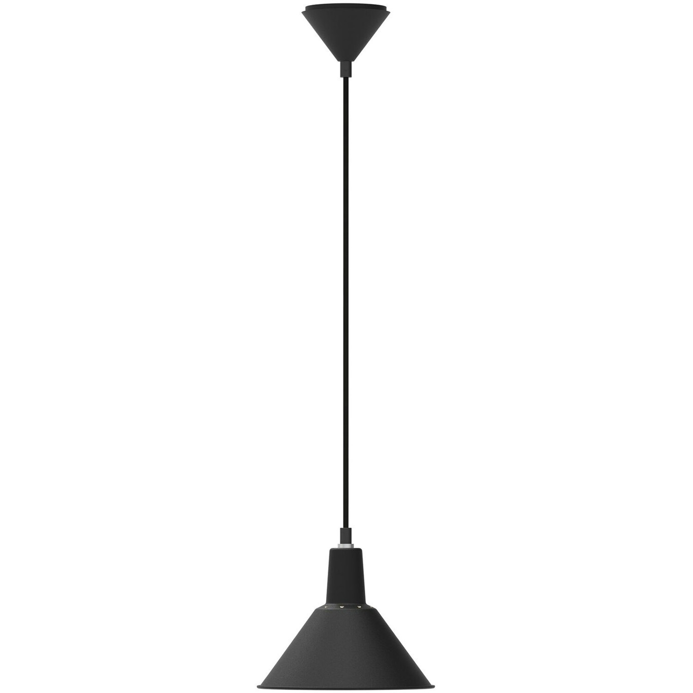 Arcon Hanglamp, Zwart / Chroom