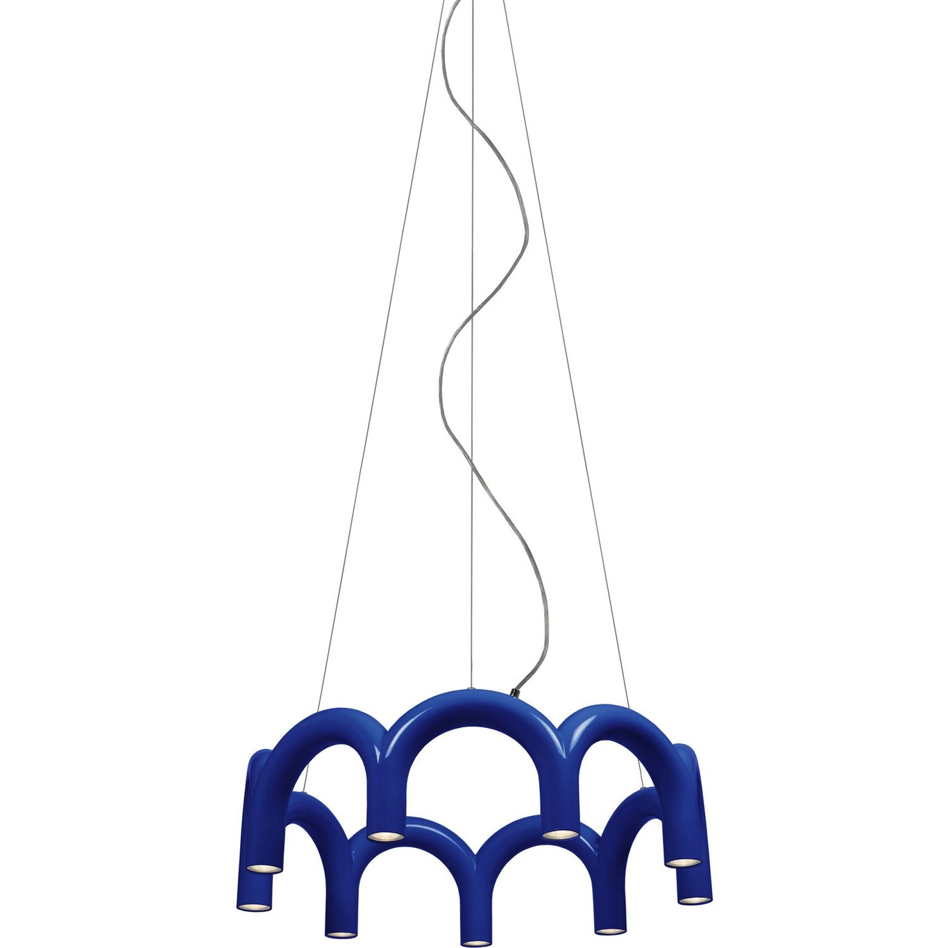 Arch Circle Hanglamp 76 cm, Blauw