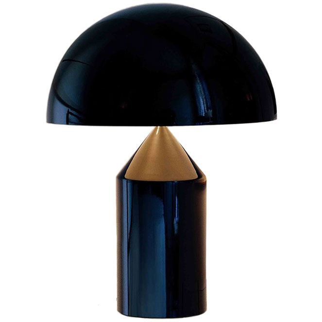 Atollo 239 Tafellamp 50 cm, Zwart