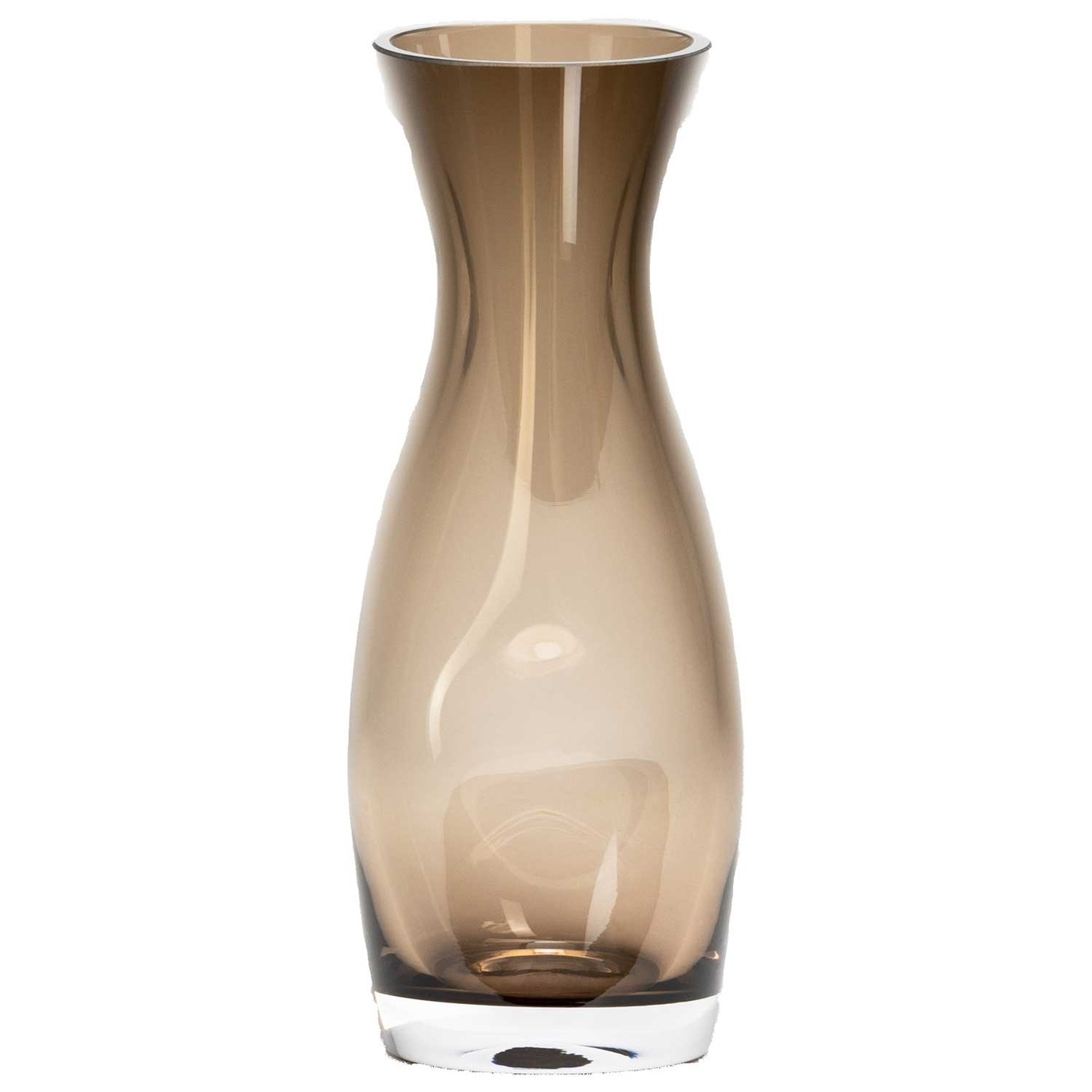 Squeeze Vase 23 cm, Smokey Brown