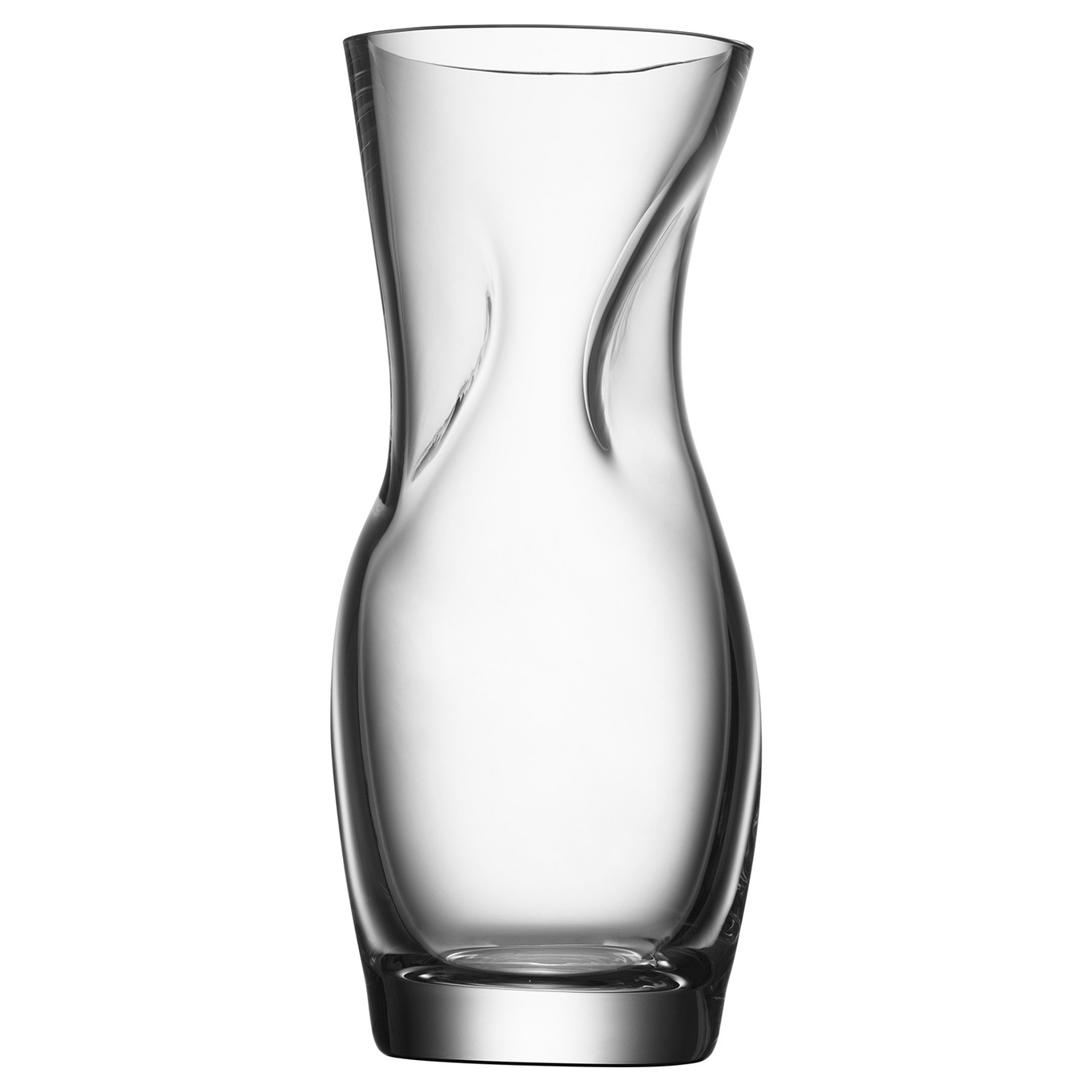 Squeeze Vase 23 cm, Clear