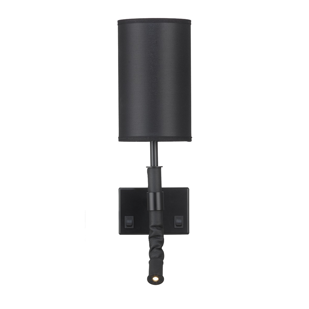 Butler Wall lamp (cord), Black
