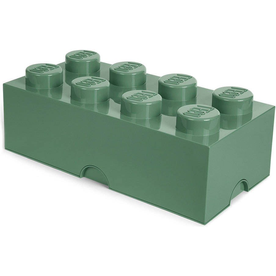 LEGO® Opbergbox 8 Knoppen, Sand Green