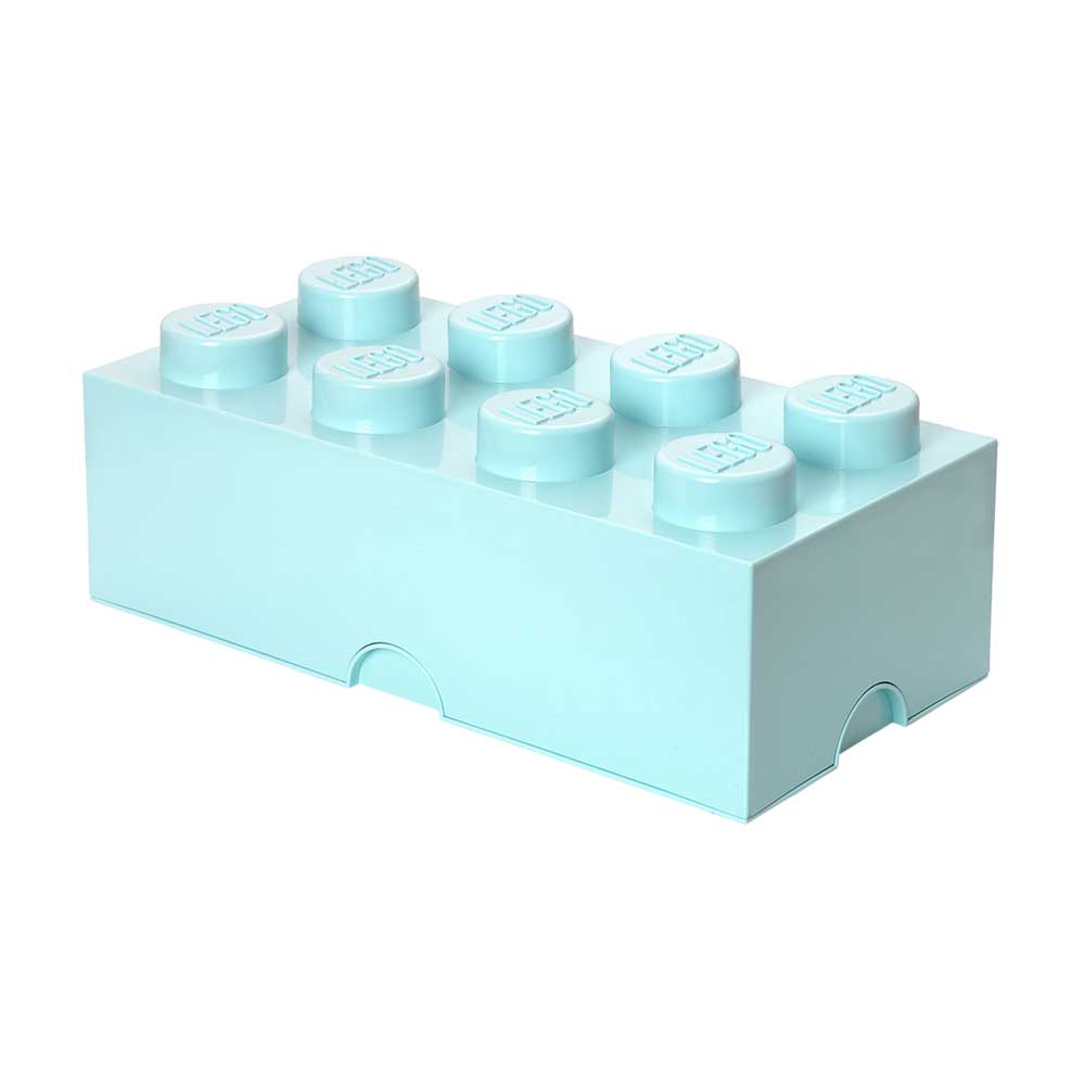 LEGO® Opbergbox 8 Knoppen, Aqua