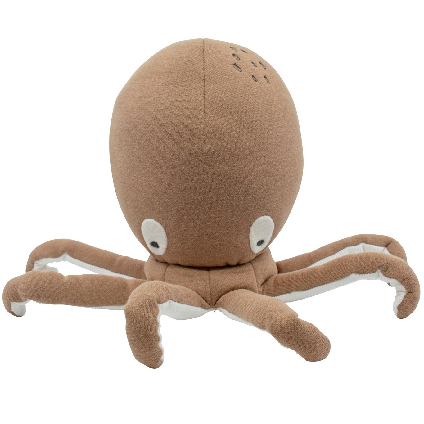 Soft Toy, Morgan The Octopus, Rusty Brown