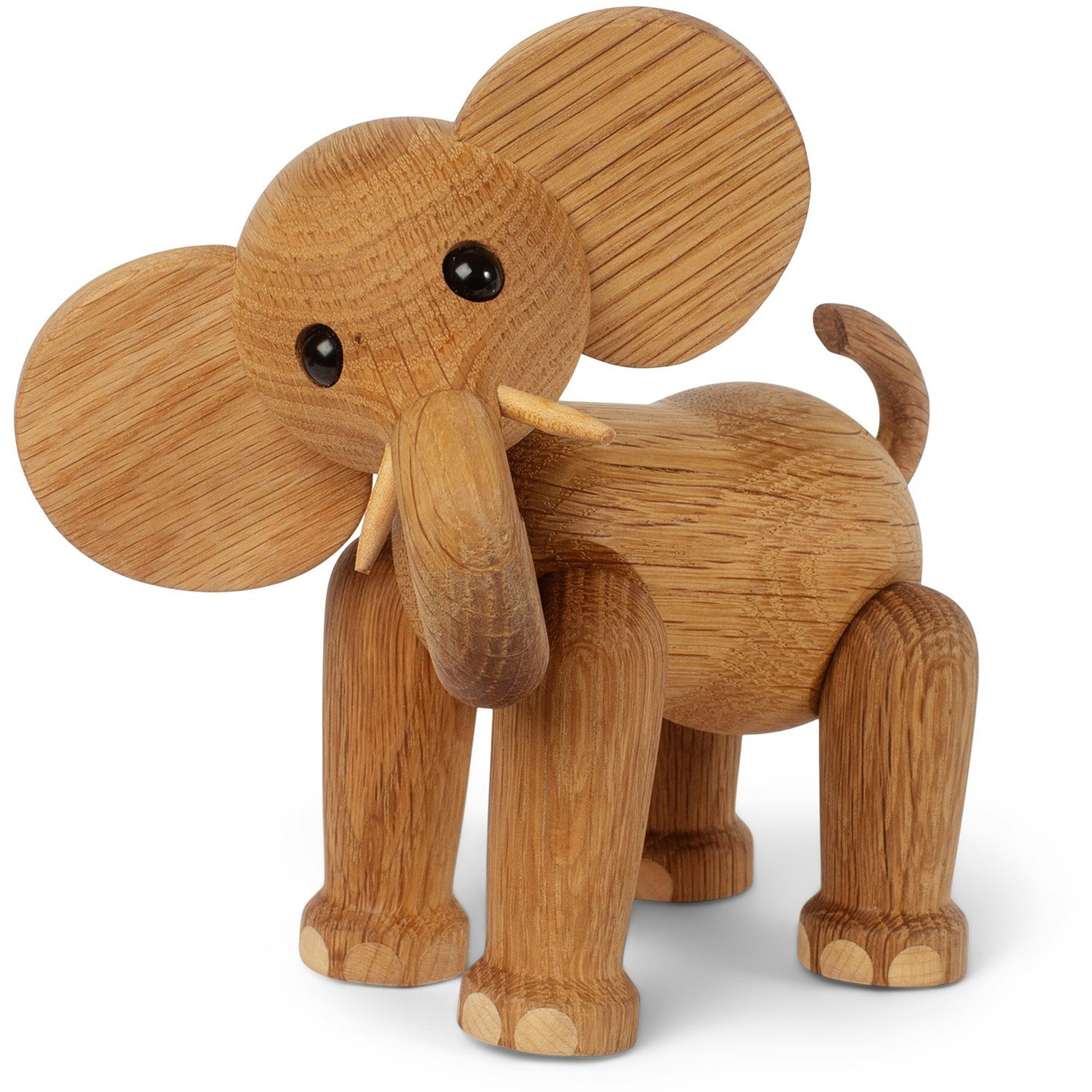 Ollie Elephant Houten Beeldje, 15 cm