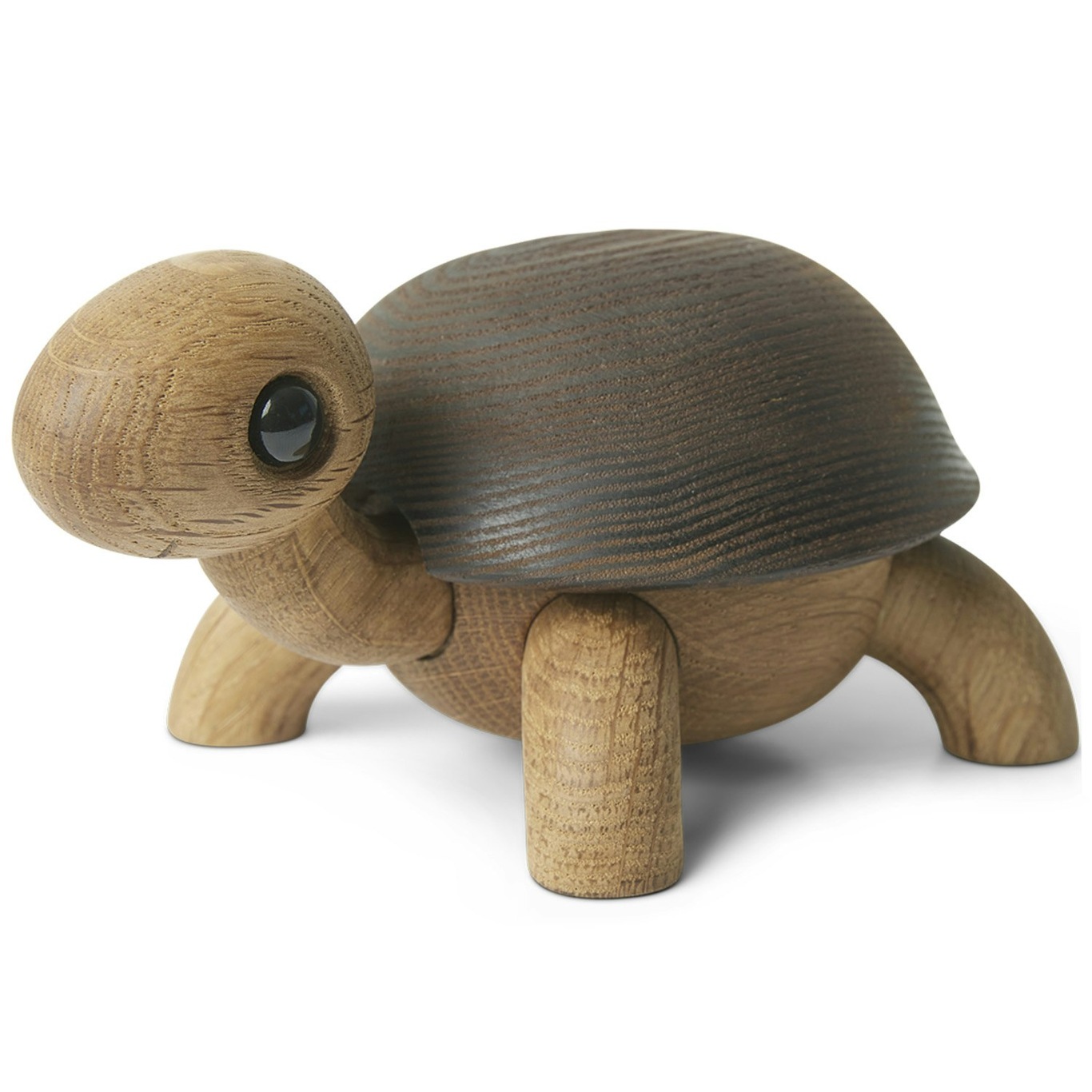 Slowy Sköldpadda Houten Beeldje, 7 cm