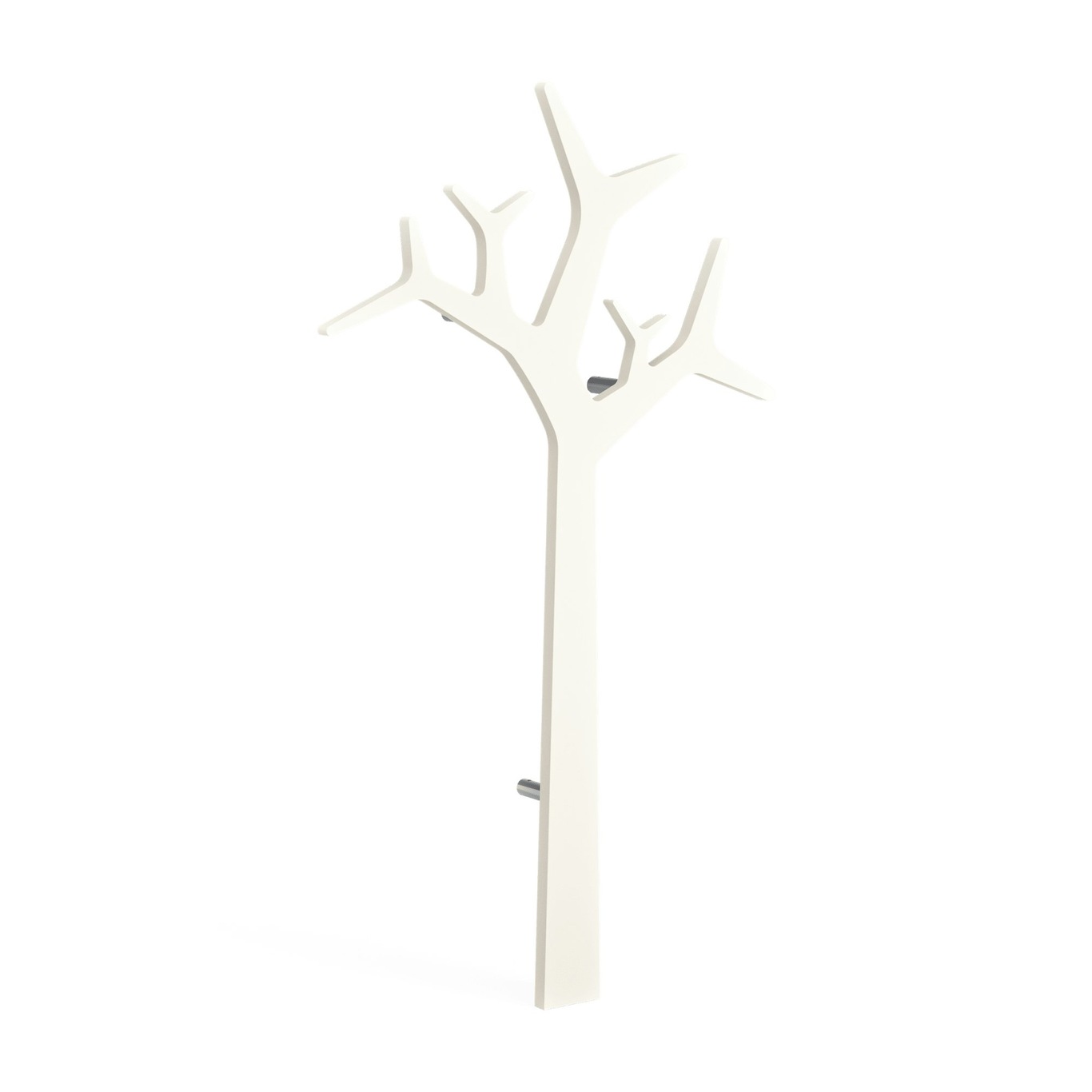 Tree Kapstok Wandgemonteerd 134 cm, Soft White