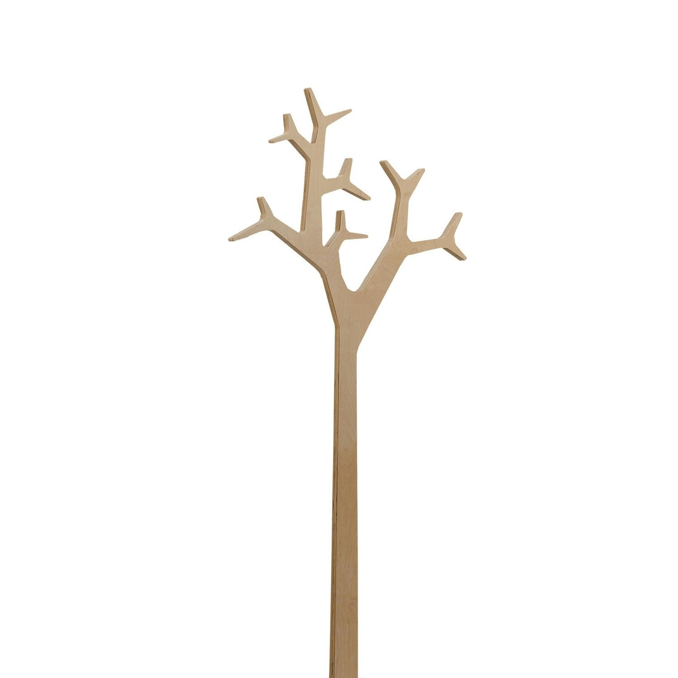 Tree Kapstok Wandgemonteerd 134 cm, Eiken