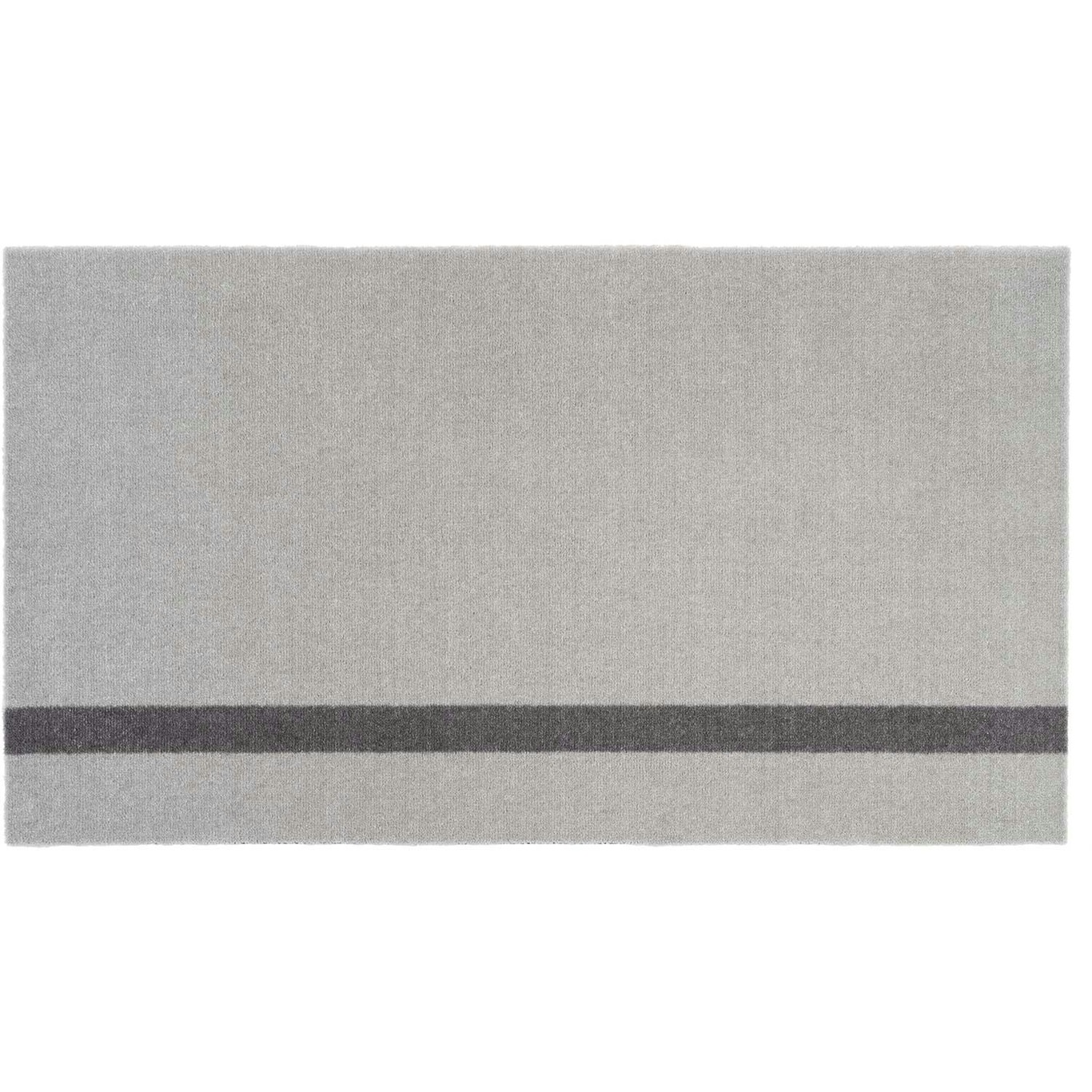 Stripes Vertikal Vloerkleed Lichtgrijs / Steel Grey, 67x120 cm