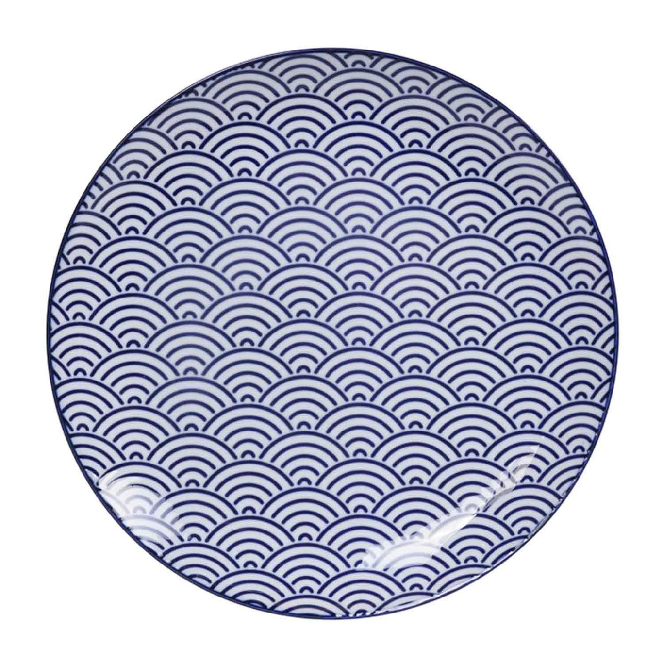 Nippon Blue Bord 20,6 cm, Wave