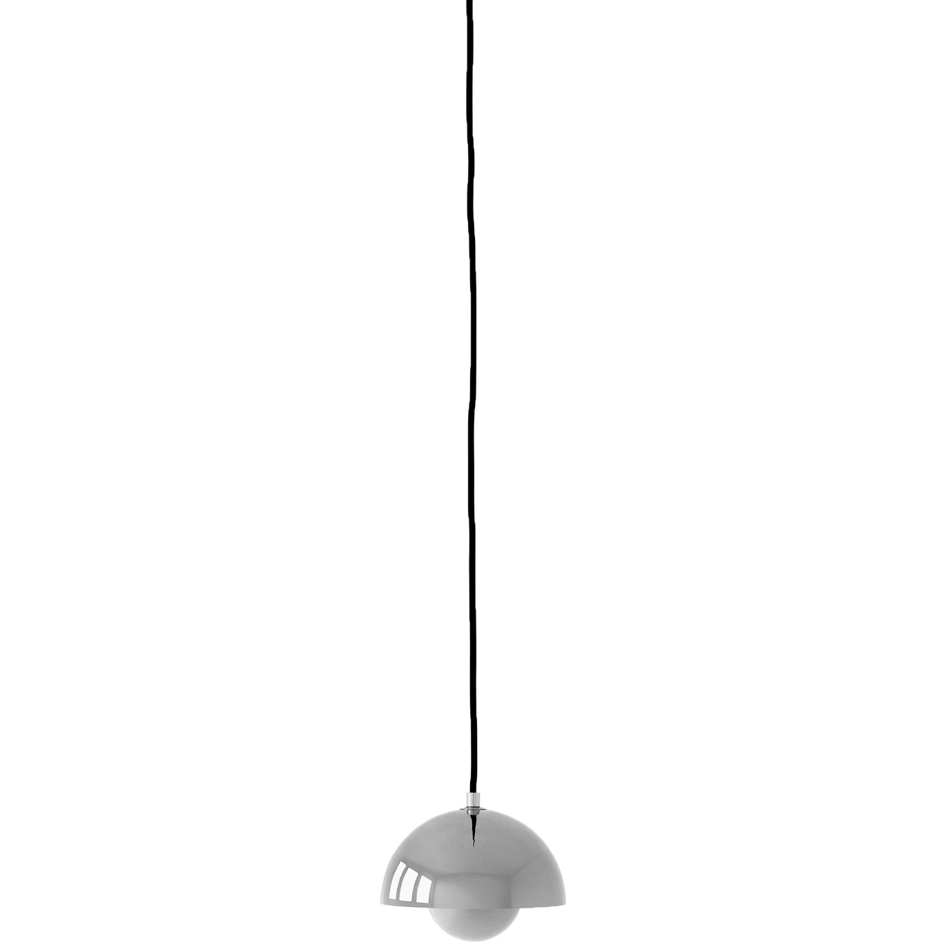 Flowerpot VP10 Hanglamp, Verchroomd