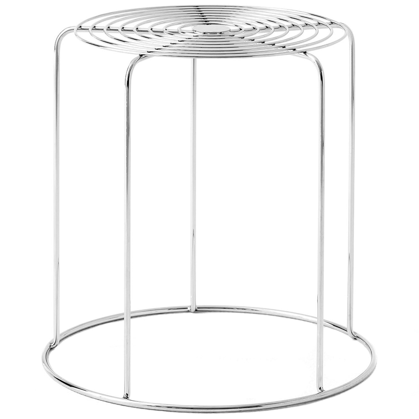 Wire Stool, Roestvrij Staal