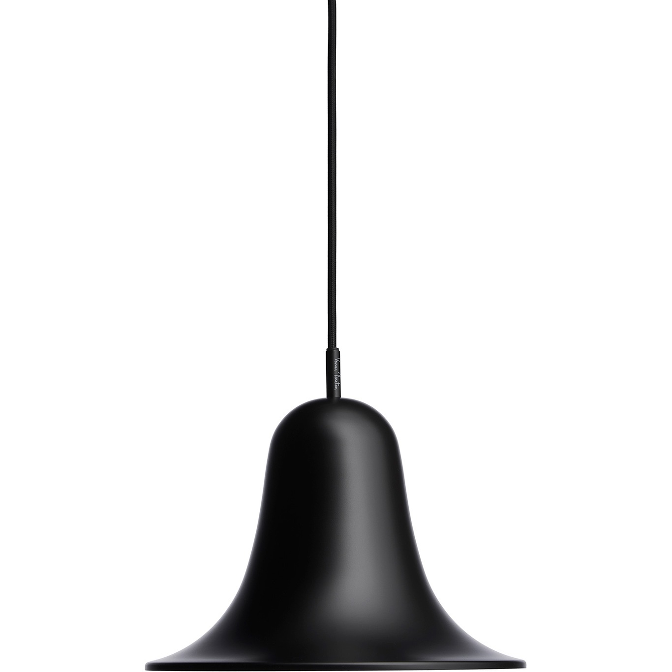 Pantop Hanglamp 23 cm, Mat Zwart