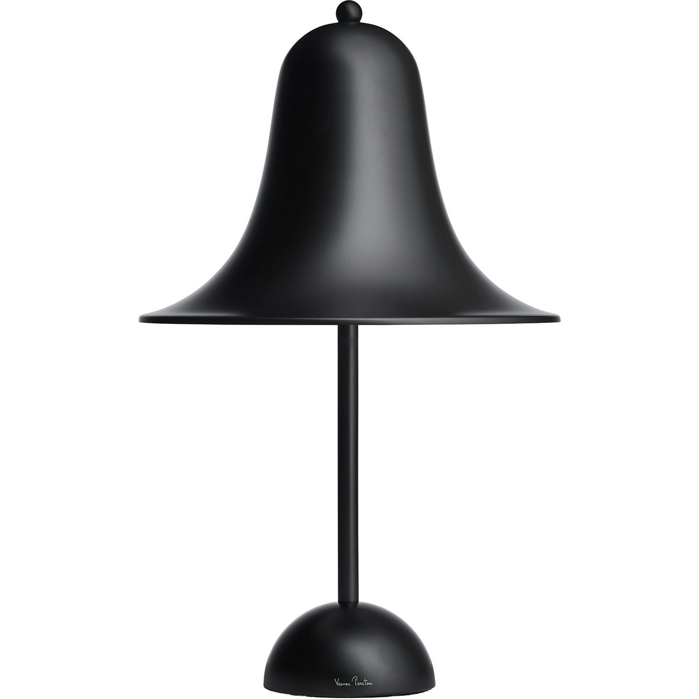 Pantop Tafellamp 23 cm, Mat Zwart