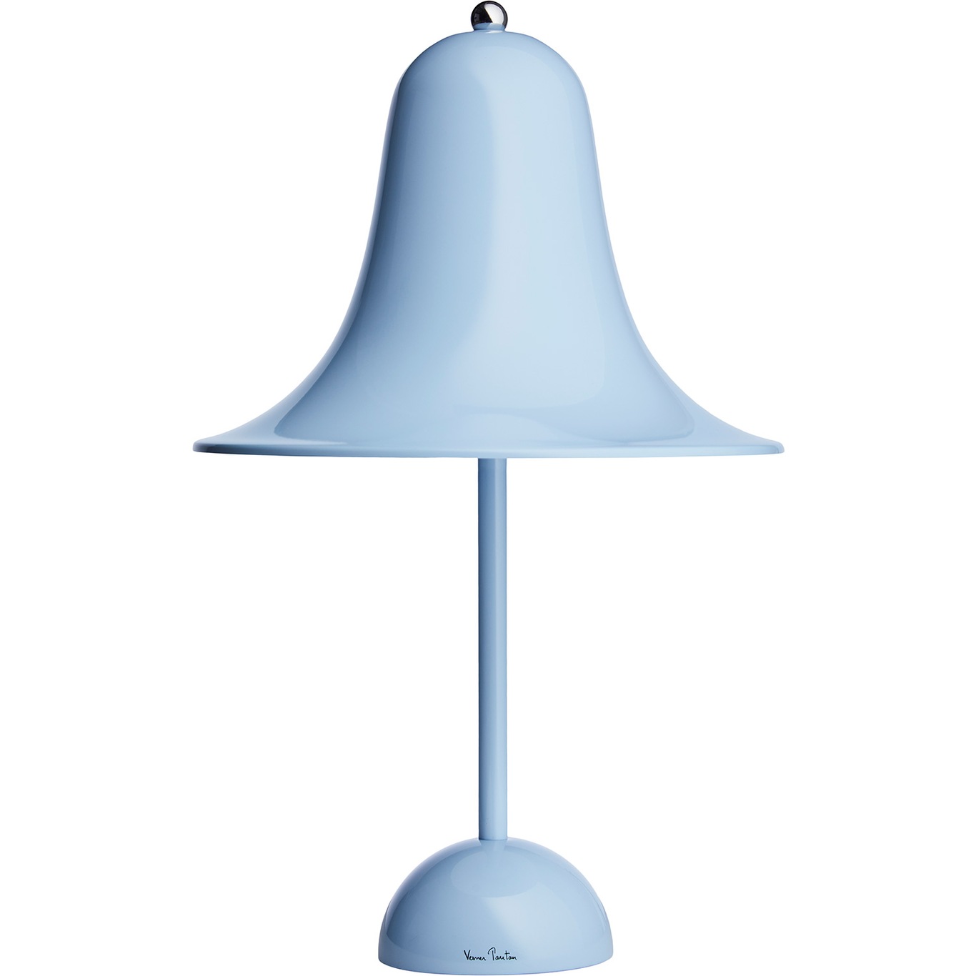 Pantop Tafellamp 23 cm, Lichtblauw