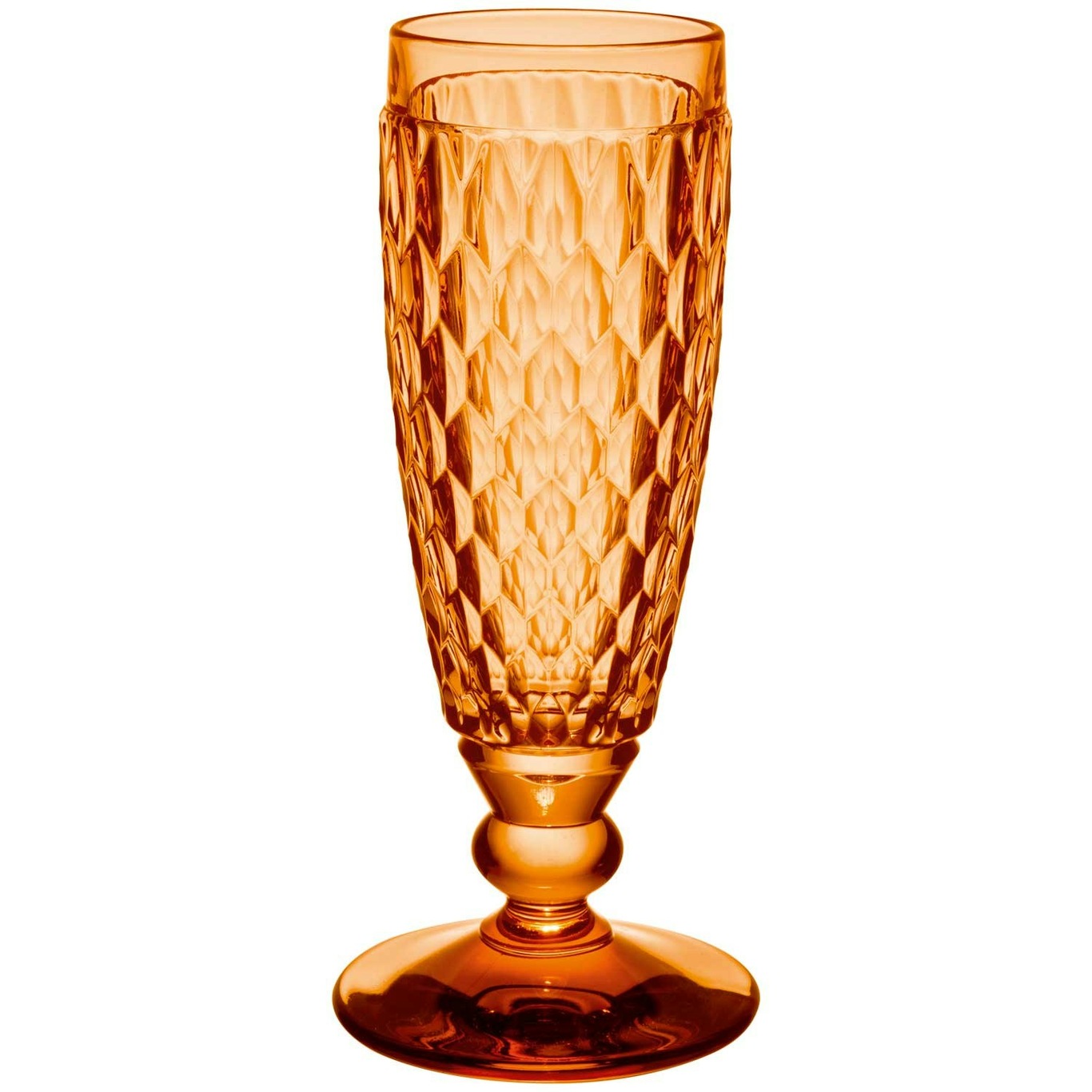 Boston Coloured Champagneglas 12 cl, Abrikooskleurig